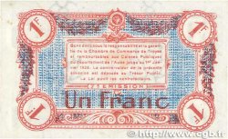1 Franc FRANCE régionalisme et divers Troyes 1918 JP.124.14 SUP+