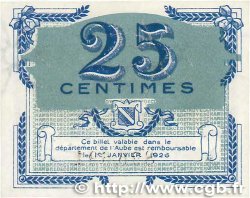 25 Centimes FRANCE régionalisme et divers Troyes 1918 JP.124.15 NEUF
