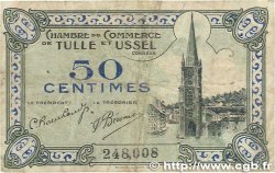 50 Centimes FRANCE régionalisme et divers Tulle et Ussel 1918 JP.126.01 B+