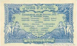 50 Centimes FRANCE régionalisme et divers Valence 1915 JP.127.02 TTB