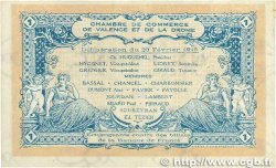 1 Franc FRANCE régionalisme et divers Valence 1915 JP.127.04 TTB