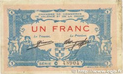 1 Franc FRANCE régionalisme et divers Valence 1915 JP.127.07 TB