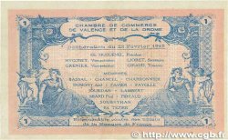 1 Franc FRANCE régionalisme et divers Valence 1915 JP.127.08 TTB