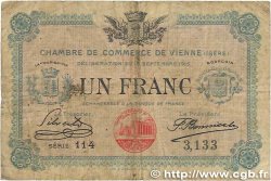 1 Franc FRANCE régionalisme et divers Vienne 1915 JP.128.05 B