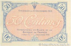 50 Centimes FRANCE Regionalismus und verschiedenen Villefranche-Sur-Saône 1915 JP.129.01 VZ
