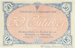 50 Centimes FRANCE regionalism and various Villefranche-Sur-Saône 1915 JP.129.01 AU-