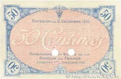 50 Centimes Spécimen FRANCE régionalisme et divers Villefranche-Sur-Saône 1915 JP.129.02 pr.SPL