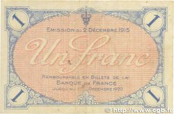 1 Franc FRANCE régionalisme et divers Villefranche-Sur-Saône 1915 JP.129.04 TTB