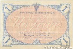 1 Franc FRANCE régionalisme et divers Villefranche-Sur-Saône 1915 JP.129.04 SPL