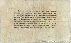 50 Centimes FRANCE régionalisme et divers Colmar 1918 JP.130.02 B