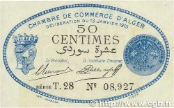 50 Centimes FRANCE régionalisme et divers Alger 1915 JP.137.08 SUP+