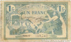 1 Franc FRANCE régionalisme et divers Bône 1915 JP.138.03 B