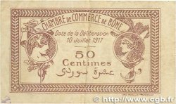 50 Centimes FRANCE régionalisme et divers Bône 1917 JP.138.04 TB