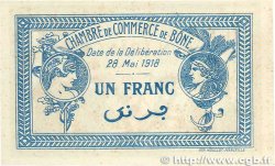 1 Franc FRANCE régionalisme et divers Bône 1918 JP.138.07 SUP