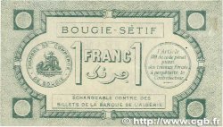 1 Franc FRANCE régionalisme et divers Bougie, Sétif 1915 JP.139.02 SUP