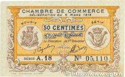 50 Centimes FRANCE régionalisme et divers Bougie, Sétif 1918 JP.139.03 pr.SPL