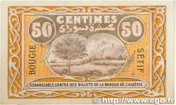 50 Centimes Annulé FRANCE régionalisme et divers Bougie, Sétif 1918 JP.139.04 SPL