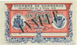1 Franc Annulé FRANCE regionalism and miscellaneous Bougie, Sétif 1918 JP.139.07