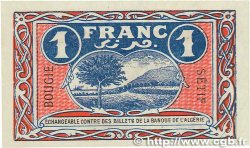 1 Franc Annulé FRANCE régionalisme et divers Bougie, Sétif 1918 JP.139.07 pr.NEUF