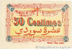 50 Centimes FRANCE régionalisme et divers Constantine 1921 JP.140.27 TTB