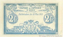 2 Francs FRANCE régionalisme et divers Oran 1915 JP.141.03 SPL