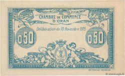 50 Centimes FRANCE régionalisme et divers Oran 1915 JP.141.04 pr.SPL