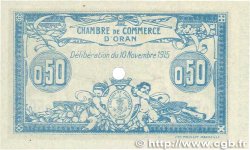 50 Centimes Spécimen FRANCE régionalisme et divers Oran 1915 JP.141.07 SPL