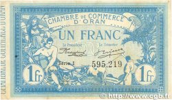 1 Franc FRANCE régionalisme et divers Oran 1915 JP.141.08 pr.TTB