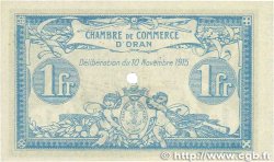 1 Franc Annulé FRANCE régionalisme et divers Oran 1915 JP.141.10 pr.NEUF