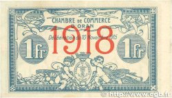 1 Franc FRANCE régionalisme et divers Oran 1915 JP.141.20 TTB