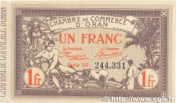 1 Franc FRANCE régionalisme et divers Oran 1920 JP.141.23 TTB+