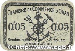 5 Centimes FRANCE régionalisme et divers Oran 1916 JP.141.46 SUP+