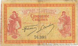 50 Centimes FRANCE régionalisme et divers Philippeville 1914 JP.142.01 B+