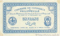 1 Franc FRANCE régionalisme et divers Philippeville 1914 JP.142.06 pr.SPL
