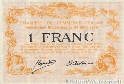 1 Franc FRANCE régionalisme et divers Alais. Nom Actuel : Alès 1916 JP.004.09 NEUF