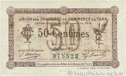 50 Centimes FRANCE régionalisme et divers  1914 JP.005.01var. SUP
