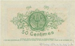 50 Centimes Annulé FRANCE régionalisme et divers Albi - Castres - Mazamet 1914 JP.005.02 SUP