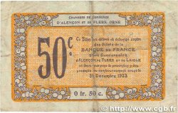 50 Centimes FRANCE régionalisme et divers Alencon et Flers 1915 JP.006.39 B+