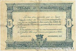 25 Centimes FRANCE régionalisme et divers Angers  1917 JP.008.04 TB