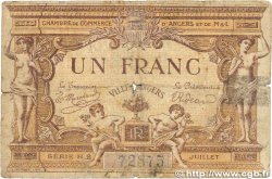 1 Franc FRANCE régionalisme et divers Angers  1915 JP.008.07 B