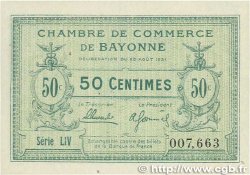 50 Centimes FRANCE régionalisme et divers Bayonne 1921 JP.021.69 pr.NEUF