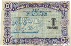 1 Franc Épreuve FRANCE régionalisme et divers Belfort 1921 JP.023.61 TB