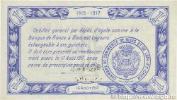 1 Franc Annulé FRANCE régionalisme et divers Blois 1915 JP.028.04 pr.NEUF