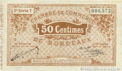 50 Centimes FRANCE regionalism and miscellaneous Bordeaux 1914 JP.030.04 VF