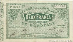 2 Francs FRANCE régionalisme et divers Bordeaux 1914 JP.030.09