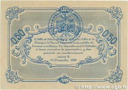 50 Centimes Annulé FRANCE régionalisme et divers Caen et Honfleur 1915 JP.034.05 SPL