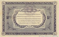 2 Francs Annulé FRANCE régionalisme et divers Caen et Honfleur 1915 JP.034.11 TTB