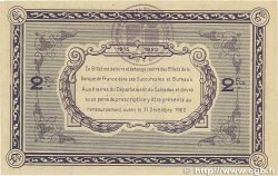 2 Francs Annulé FRANCE régionalisme et divers Caen et Honfleur 1915 JP.034.11 TTB+
