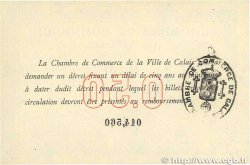 50 Centimes FRANCE régionalisme et divers Calais 1914 JP.036.01 SUP
