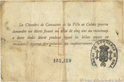 1 Franc FRANCE regionalism and miscellaneous Calais 1914 JP.036.03 F